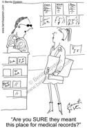 funny medical cartoon staff infection doctor patient 1484