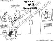 funny medical cartoon organ bank patient 1512