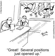 funny business cartoon 1550 position hiring office  copy