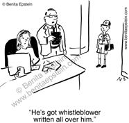 funny business office cartoon whistleblower cub scout 1498