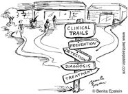 medical hospital clinic clinical trials disease cartoon 1463