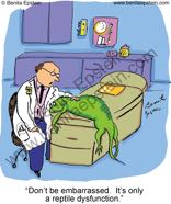 funny doctor medical cartoon powerpoint presentation office physician lizard reptile erectile dysfunction exam room examination ill sick disease blood pressure 1158