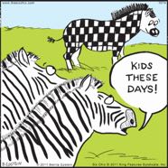 funny cartoon natural history nature zebra crossword savanna conservation ecosystem  africa zoo mammal mammology biology 1693
