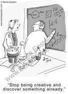 funny science scientist wet bench chemistry biology biochemistry DNA creative cartoon cartoon 1620