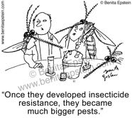 funny science scientist scientists mosquito mosquitos research lab laboratory  experiment insecticide resistance agriculture disease transmission cartoons big pests cartoon 1605